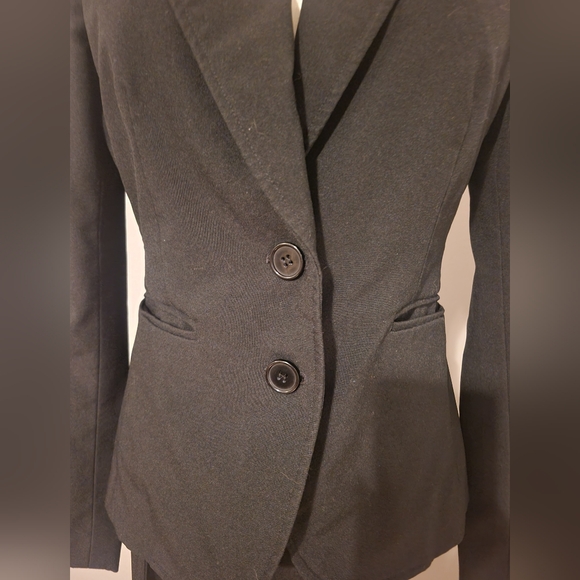 New York & Company Black 2 Button Blazer Size S - Picture 4 of 7